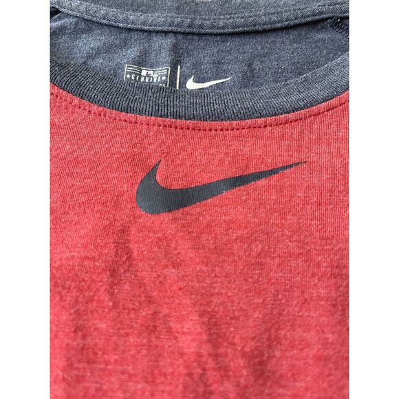 Nike St Louis Cardinals Unisex Raglan 3/4 Sleeve Size Medium Excellent Condition - Picture 7 of 7